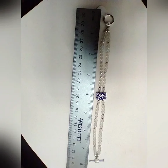 Handmade Calla Lily bracelet - Picture 8 of 8